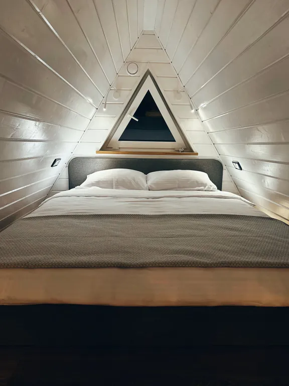 Стильный дом А-frame