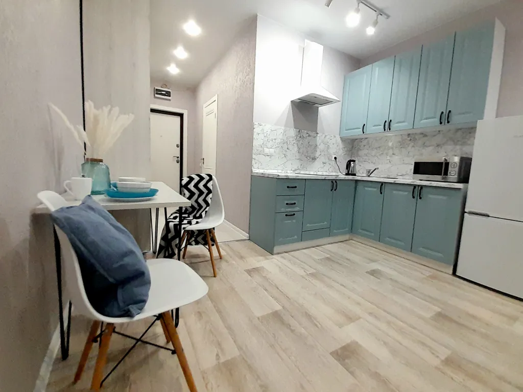 Студия Birds на 23 этаже с панорамным видом на реку