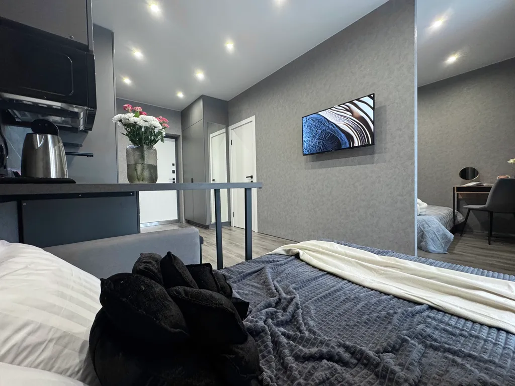 Современная квартира в новом деловом центре Новосибирска