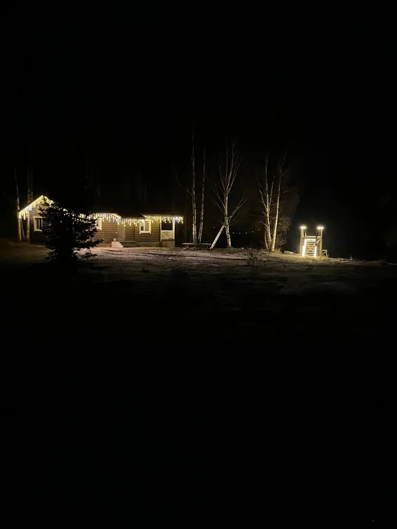 Коттедж в Карелии с сауной и видом на озеро