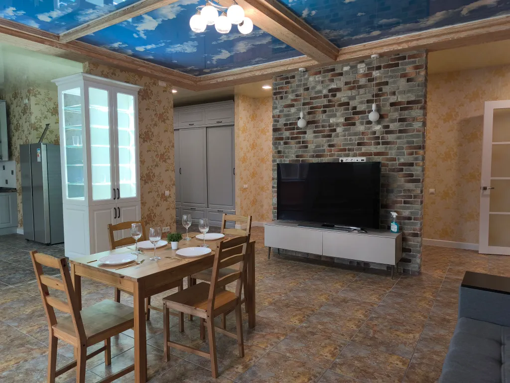 Уютная просторная оборудованная квартира