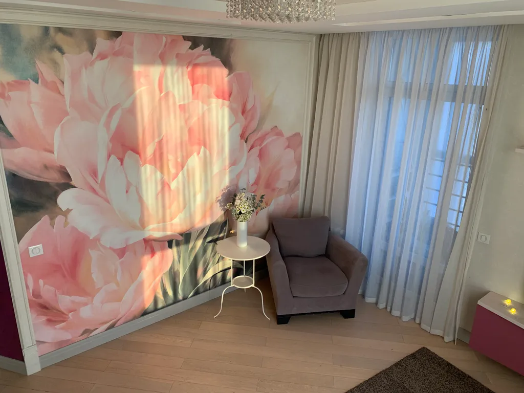 Стильная квартира с тёплыми полами в центре города