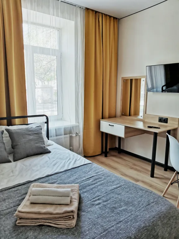 Двухместная студия Черника с собственной ванной комнатой