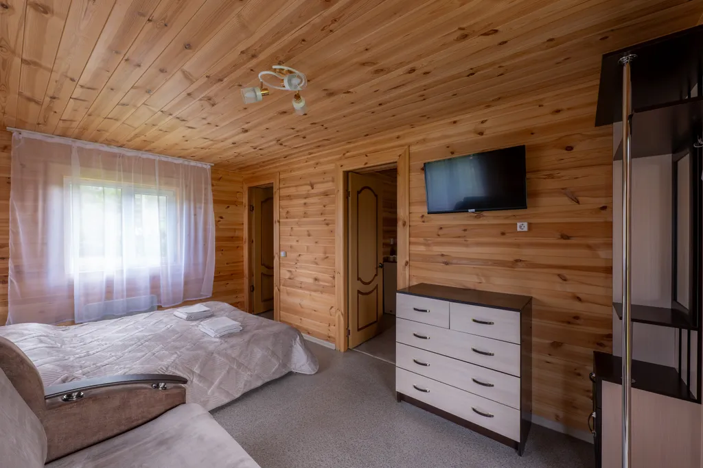 Двухкомнатный коттедж с видом на горы