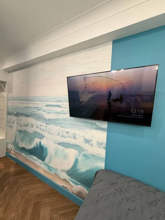 Морская симфония - уютная студия с видом на море и открытым бассейном