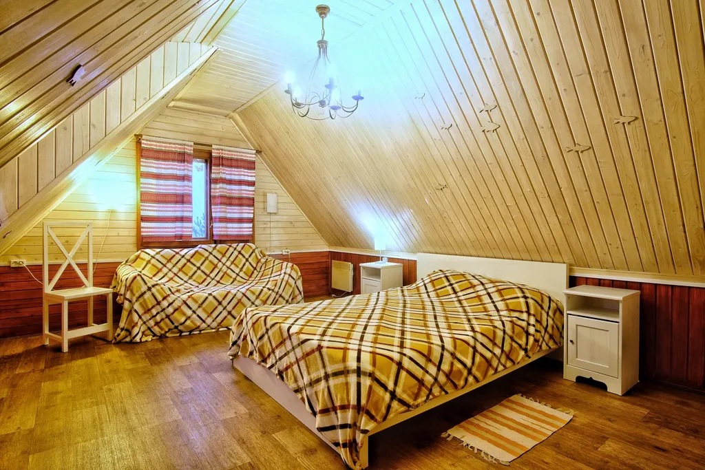 Шестиместный коттедж с тремя спальнями на берегу озера Селигер