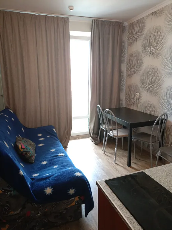 Вместительная однокомнатная квартира на 6 гостей