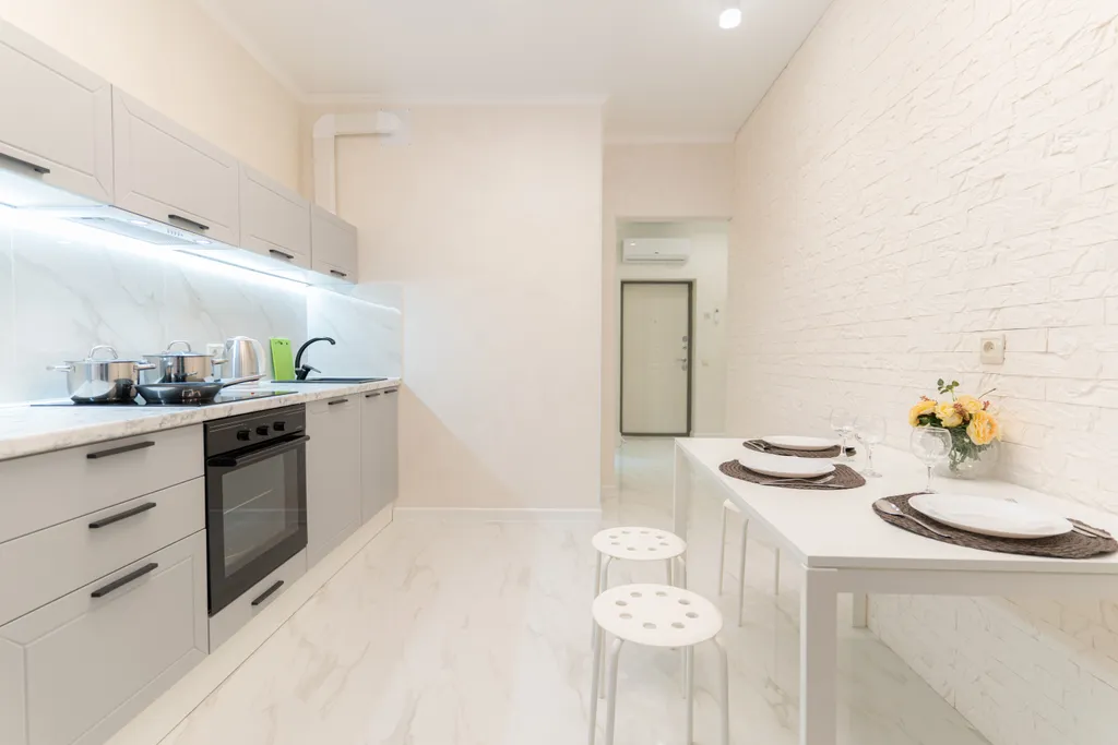 Однокомнатный апартамент с красивым видом на город