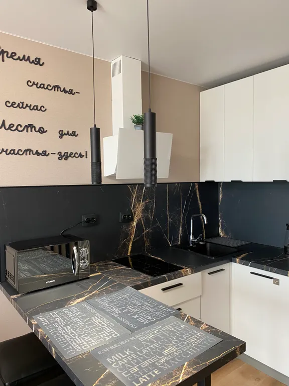 Новая квартира с видом на город