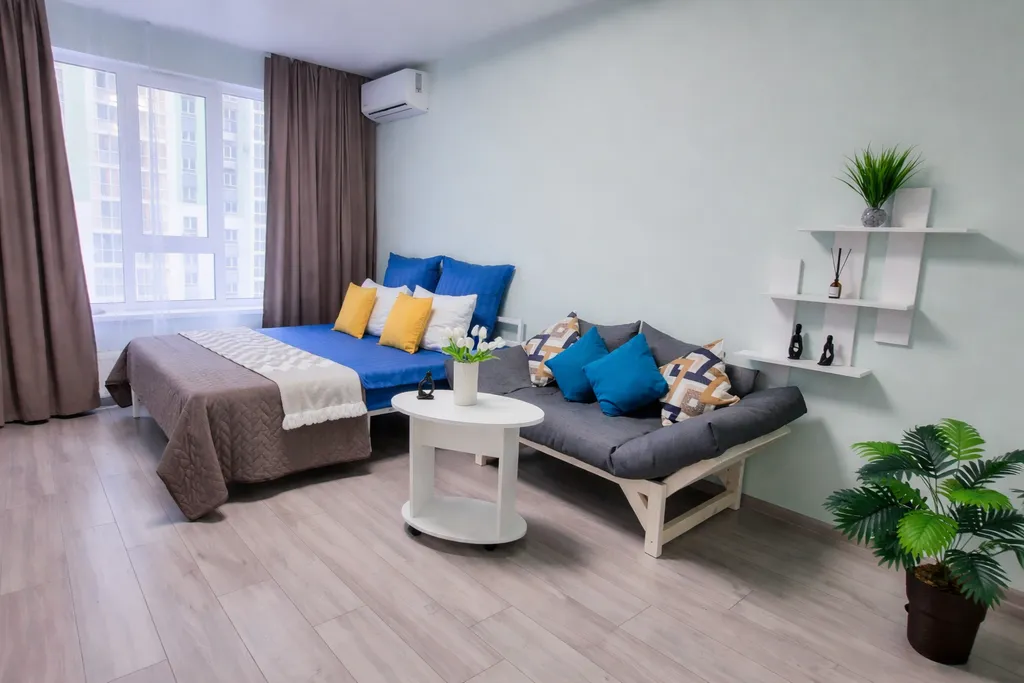 Чистая квартира с большой кроватью — аренда посуточно в Саратов