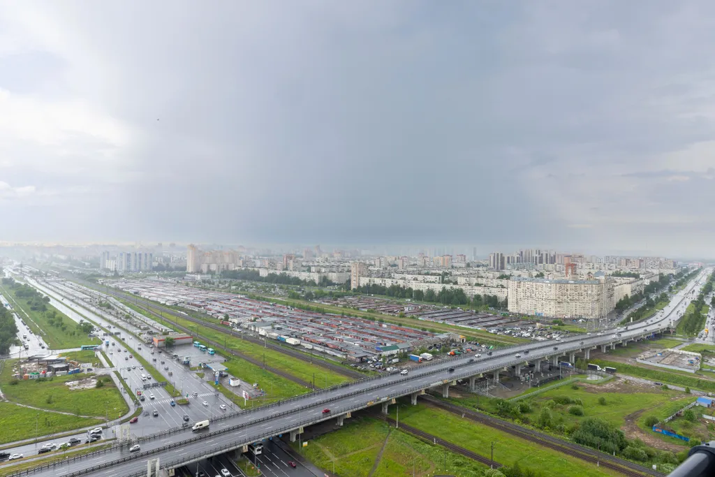 Квартира Квартира Двухкомнатный апартамент рядом с метро Купчино — Санкт-Петербург