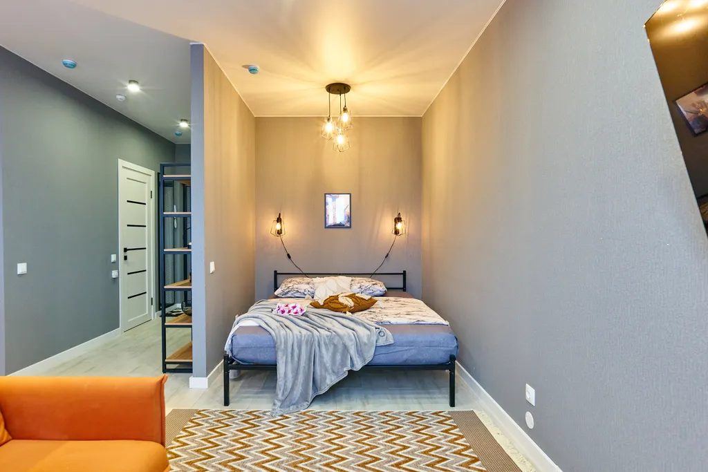 Современная студия в новом доме