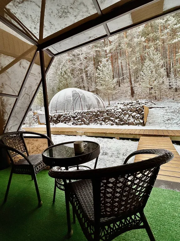 Домик в горах Лазурь Алтая