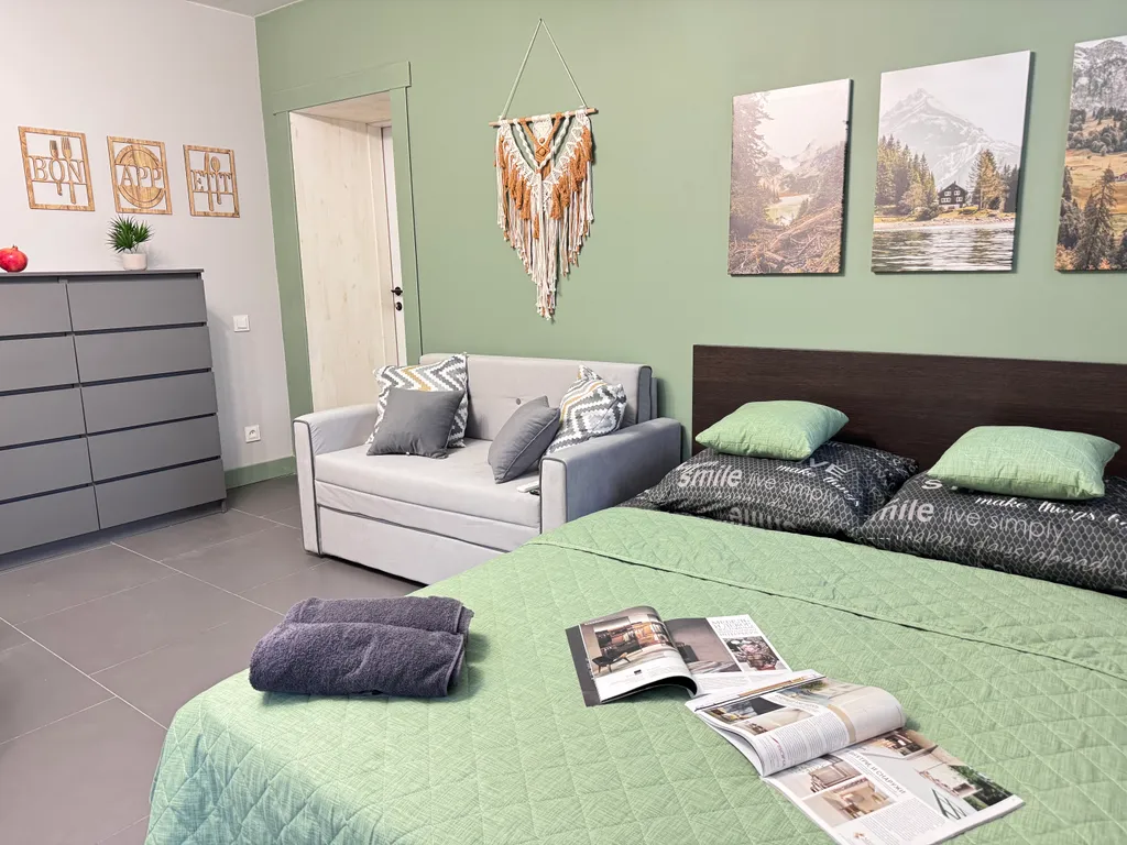 Дизайнерская квартира на четверых — аренда посуточно в Ростов-на-Дону