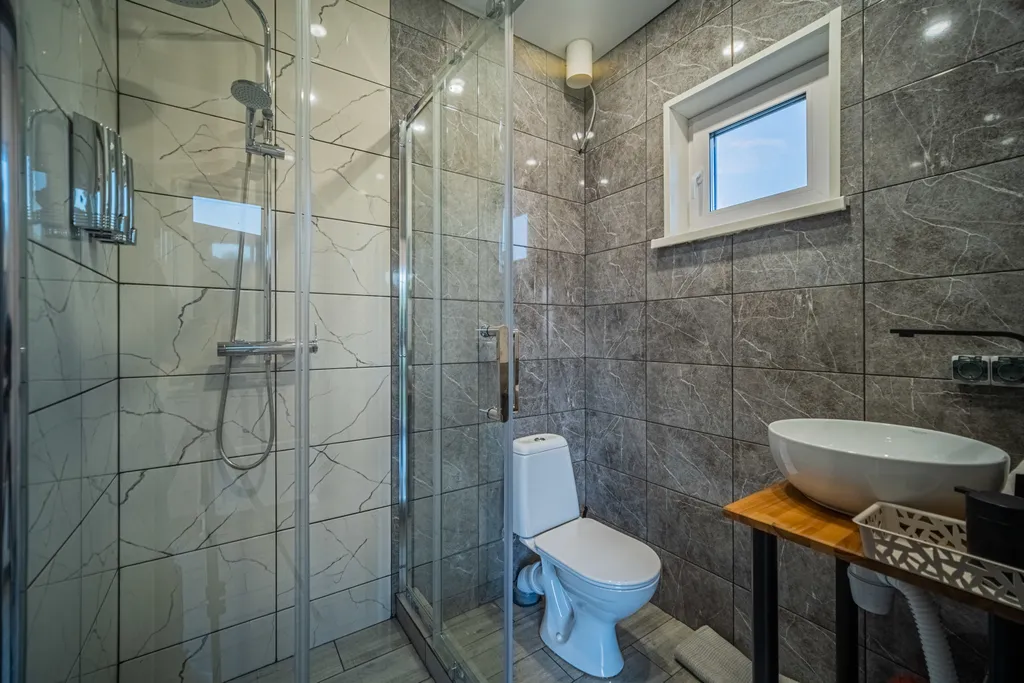 Уютный барн хаус с большими панорамными окнами Барн 4