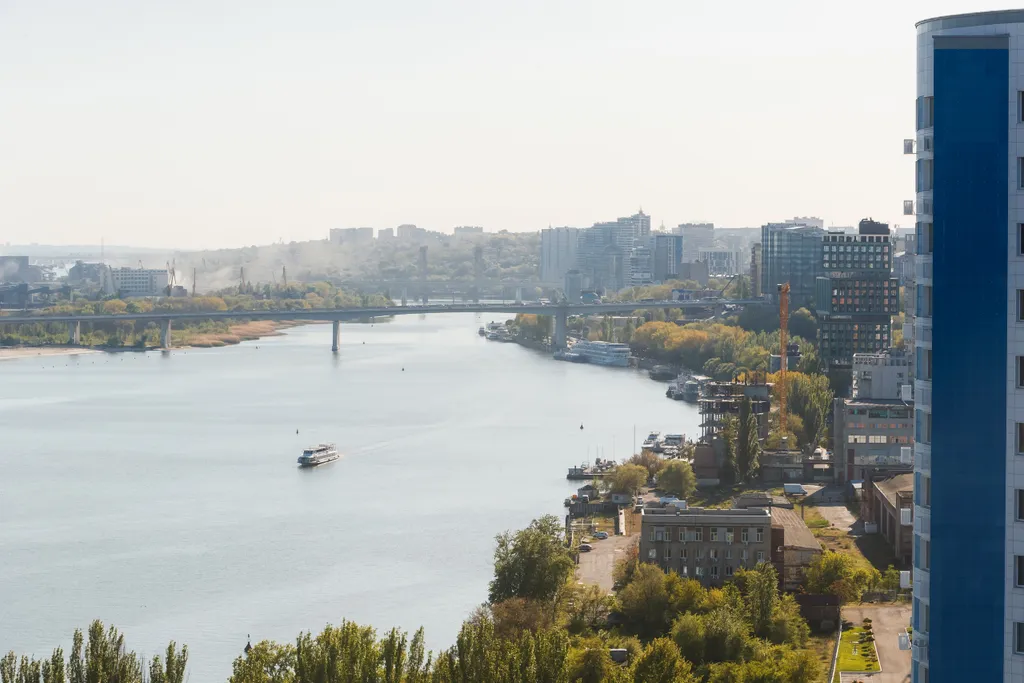 Квартира Квартира Просторная квартра с видом на Дон — Ростов-на-Дону