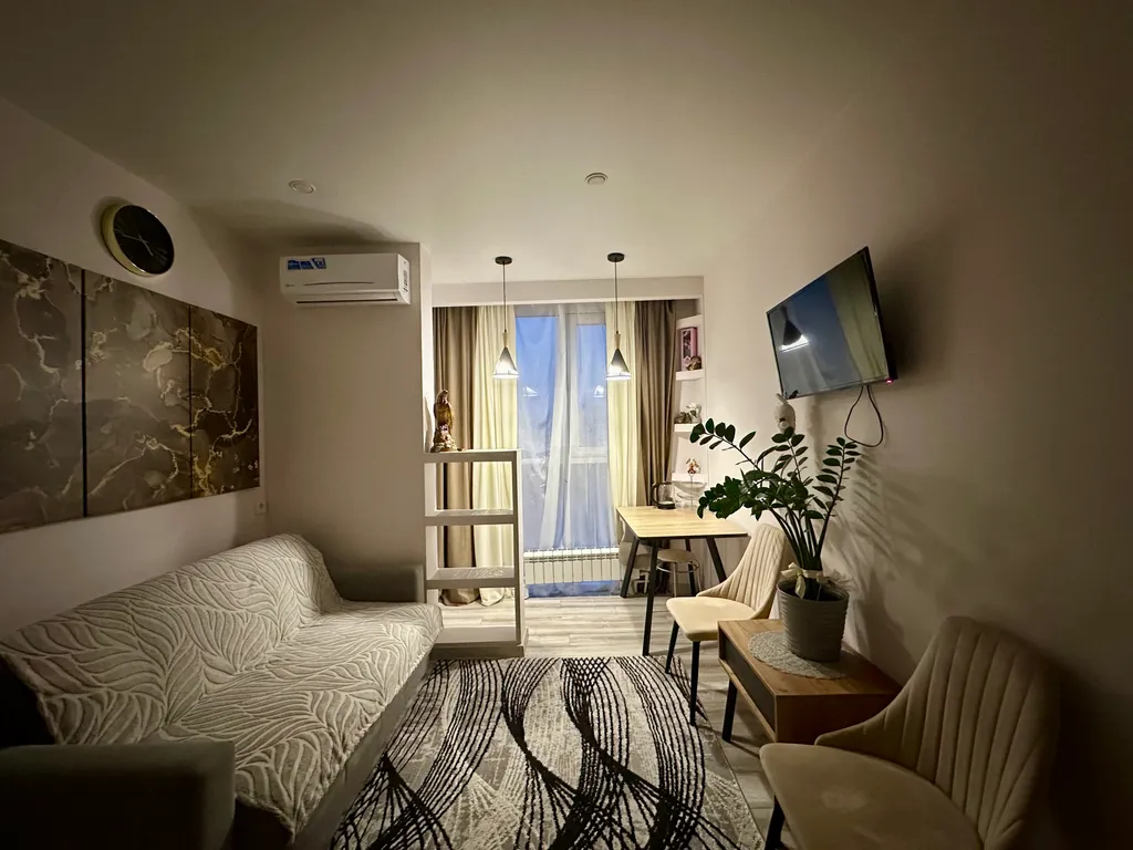 Квартира Квартира Уютная красивая студия с видом на море — Сочи