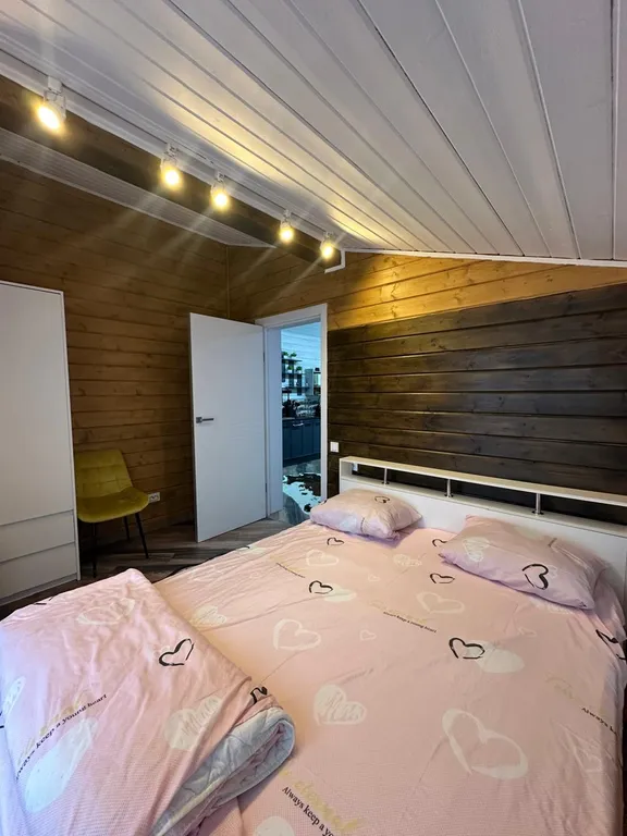 Коттедж Уютный домик на базе отдыха глэмпинге Салтыковские бани - Мир пара — Ганусово