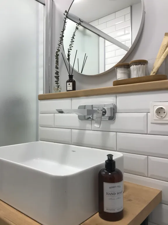 Уютная студия в Спутнике в скандинавском стиле