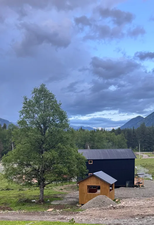 Коттедж Барнхаус с видом на горы Архыз — Архыз