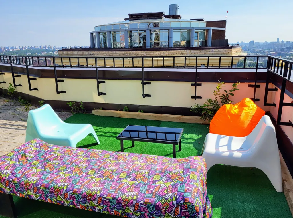 Квартира Квартира Трёхэтажный мезонин над крышами Питера — Санкт-Петербург