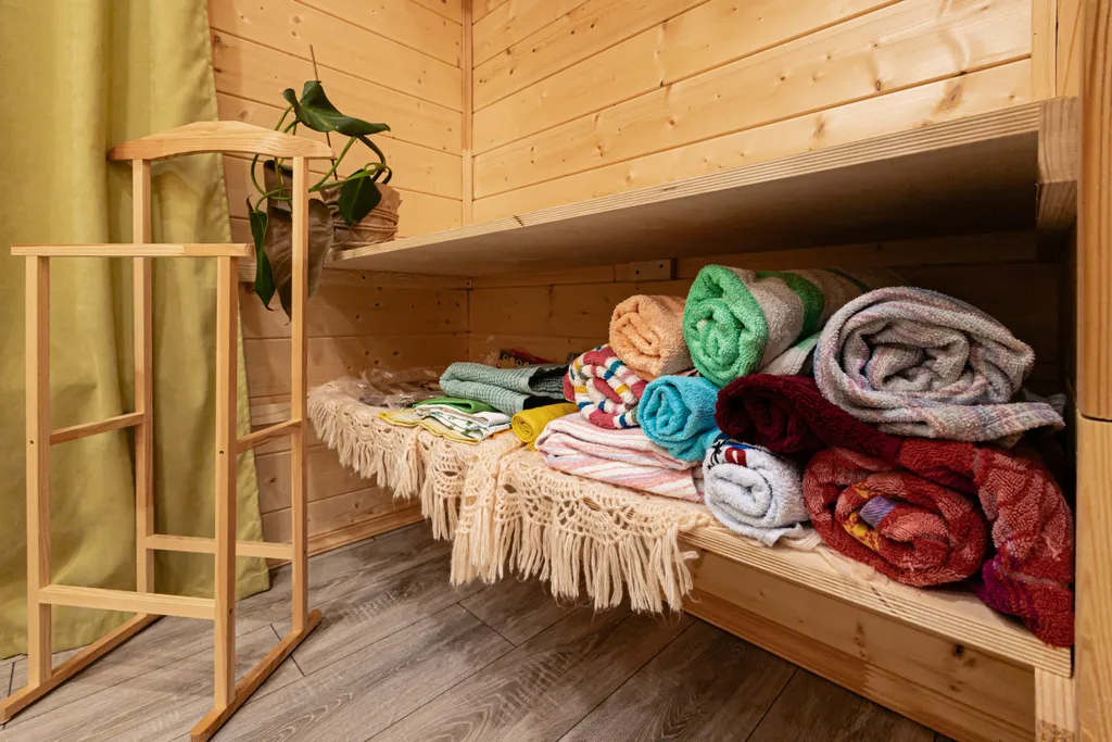 Дом на реке и краю соснового леса