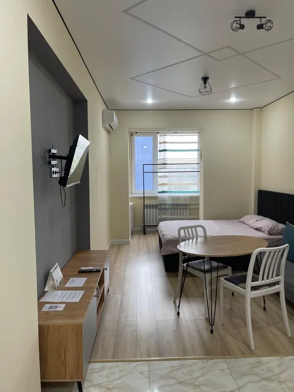 Просторная ванная, удобное спальное место, полный комфорт