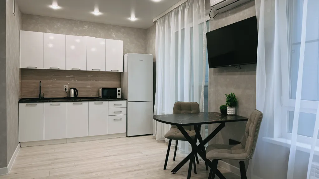 Стильная уютная квартира-студия на Алой