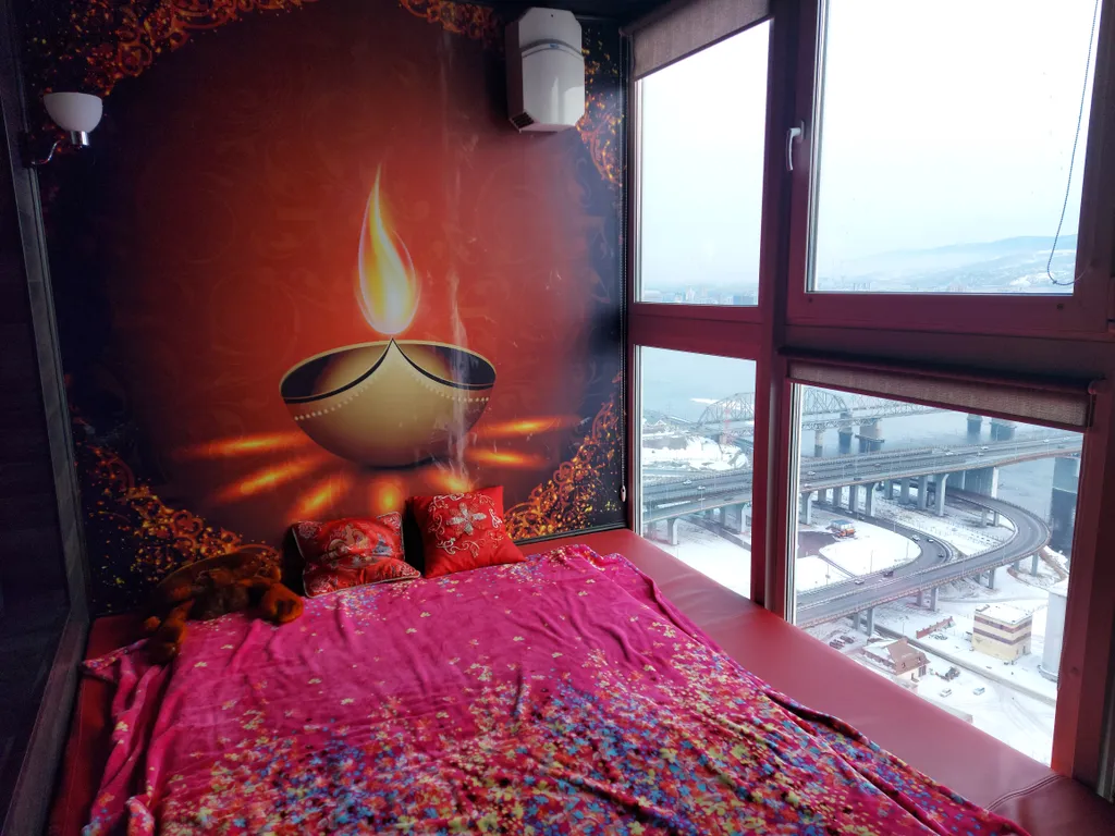 Квартира с сауной и шикарным видом на Енисей — аренда посуточно в Красноярск