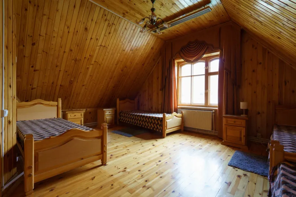 Коттедж с камином и видом на горы