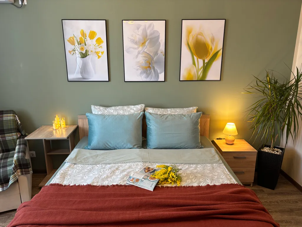 Уютная эко-квартира в новом микрорайоне в новом доме — аренда посуточно в Великий Новгород