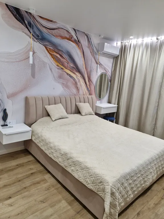 Уютная квартира на 16 этаже с видом на озеро в новом ЖК Upgrade