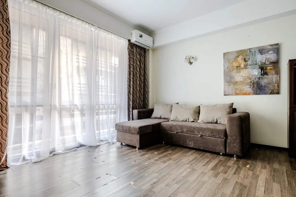 Апартаменты с балконом, 2 этаж, Семейное гнездышко с панорамой