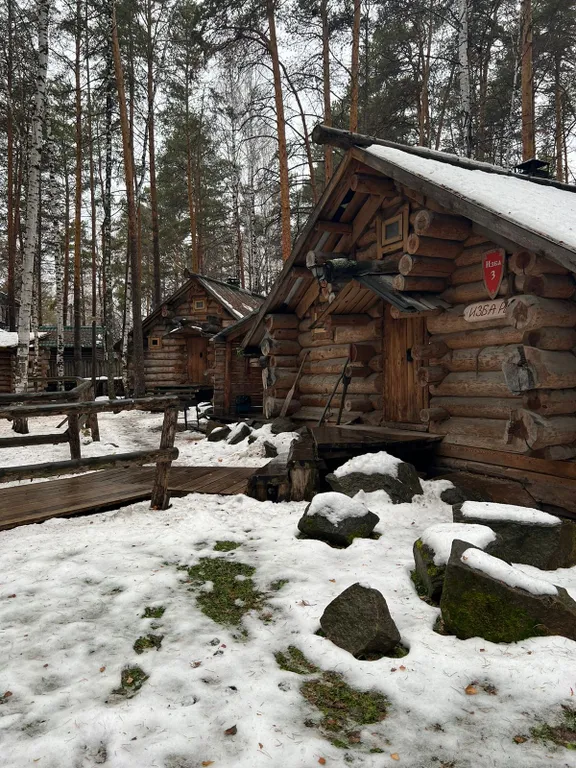 Изба в русском стиле