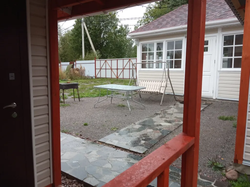 Дом на озере Вуокса с баней и беседкой