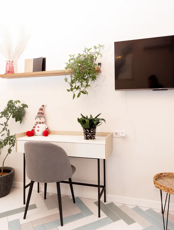 Квартира Квартира Уютная студия с дизайнерским ремонтом — Пушкин