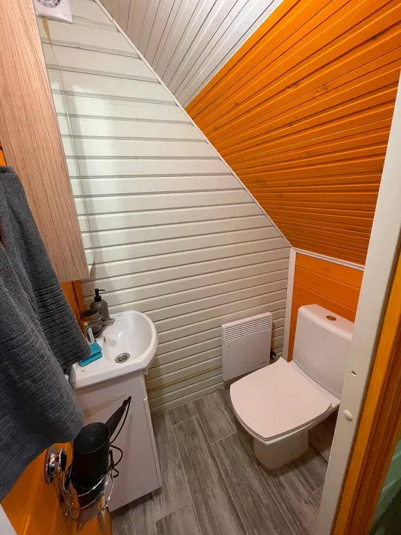 Деревянный домик со spa зоной