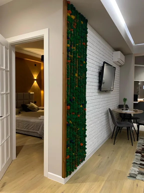 Уютная евродвушка с видом на море напротив Анжи арены