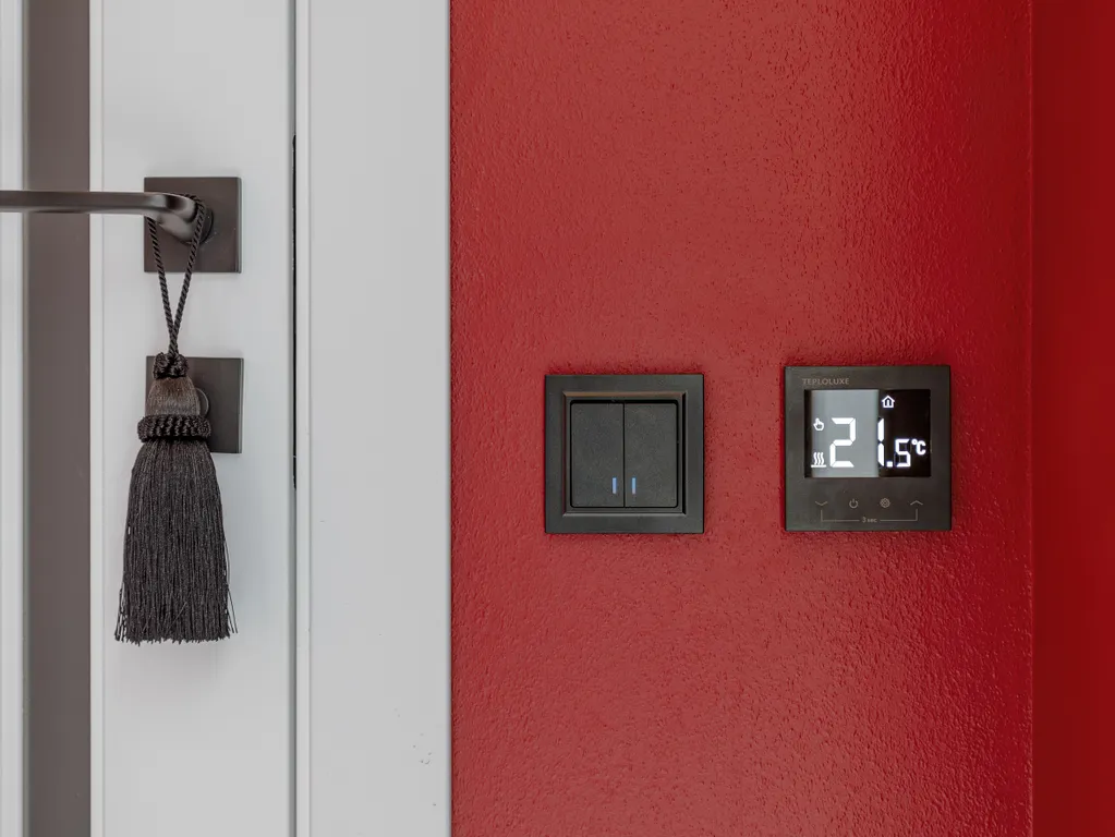 White and blue apart