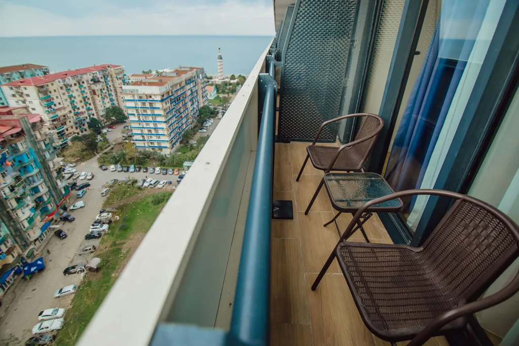 Студия с видом на море