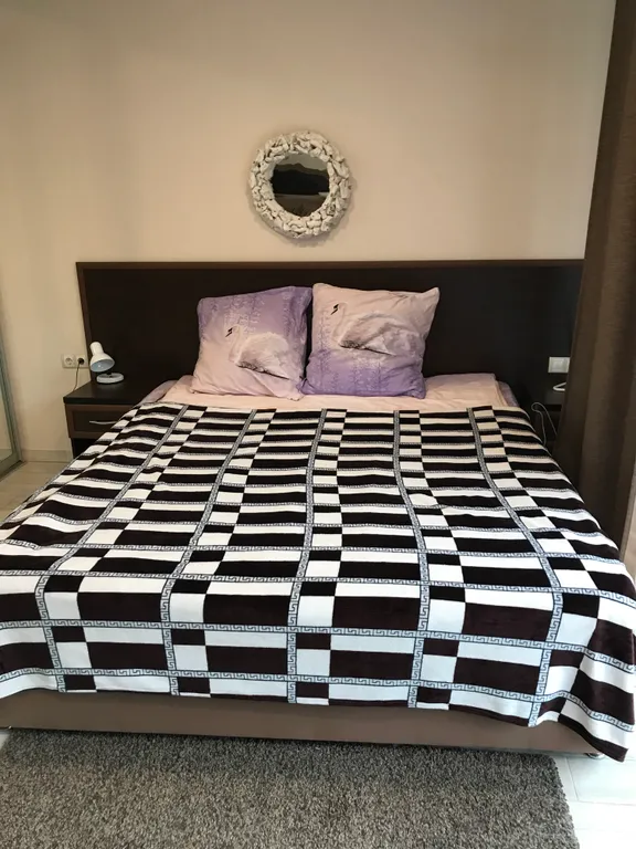 Панорамная студия с потрясающим видом на горы в центре красной поляны