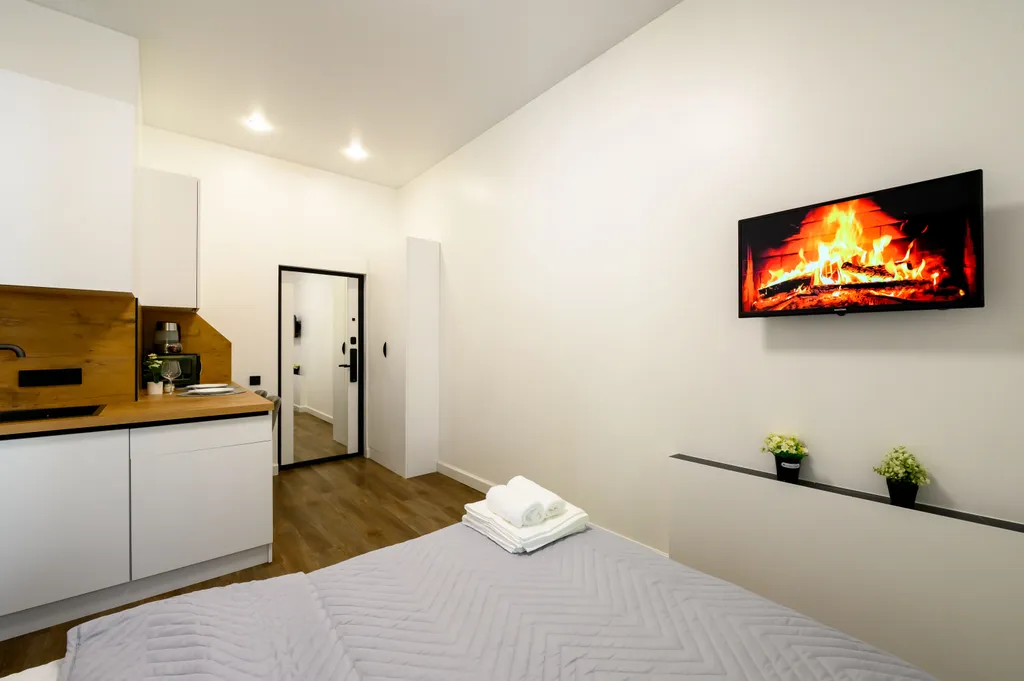 Квартира Квартира Дизайнерская студия на западе — Москва