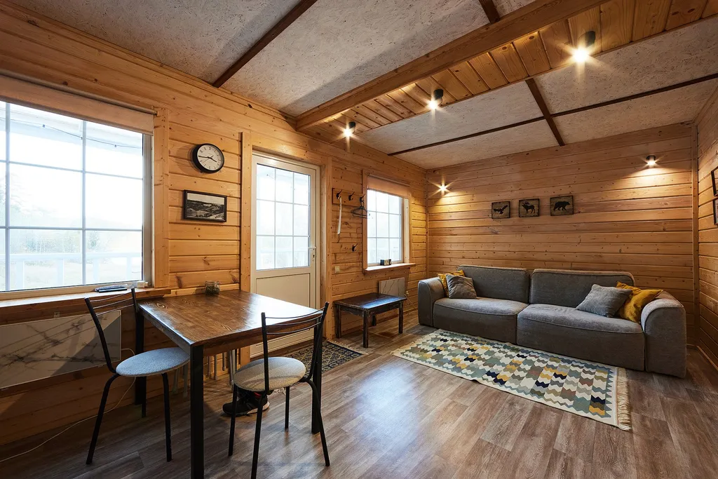 Уютный дом на берегу карельского озера