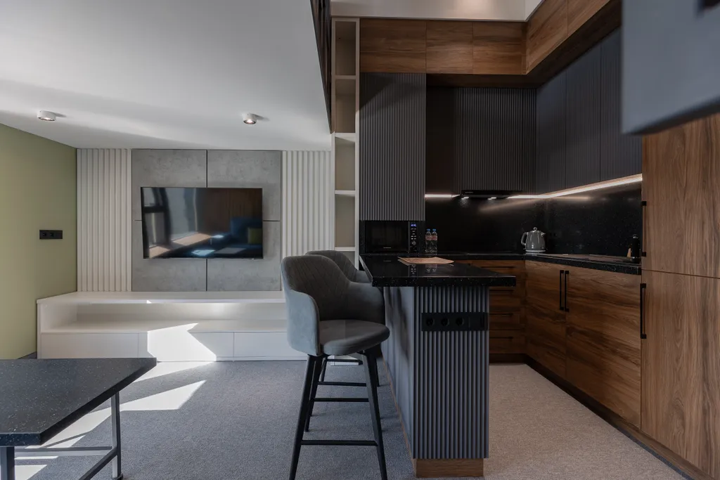 Видовой двухуровневый лофт с дизайнерским ремонтом для 2-4 гостей