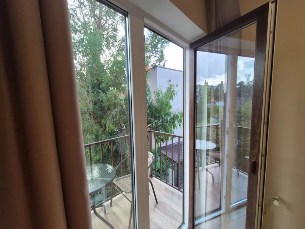 Двухместный комфорт с балконом и видом на город