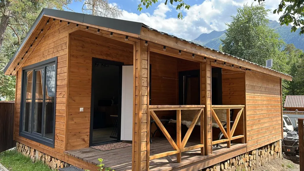 Коттедж Уютный коттедж с видом на горы — Архыз