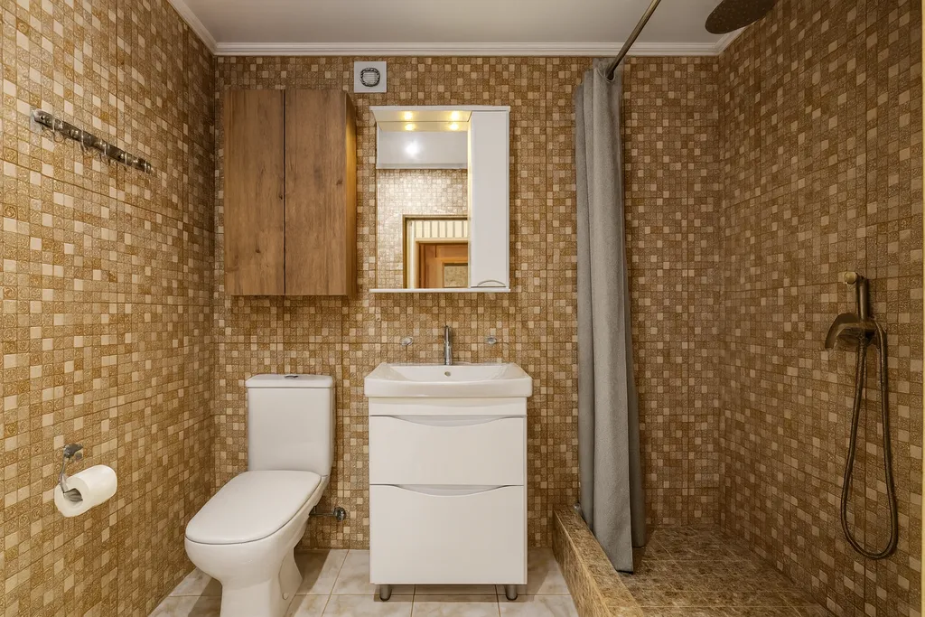 Просторные апартаменты в доме с сауной