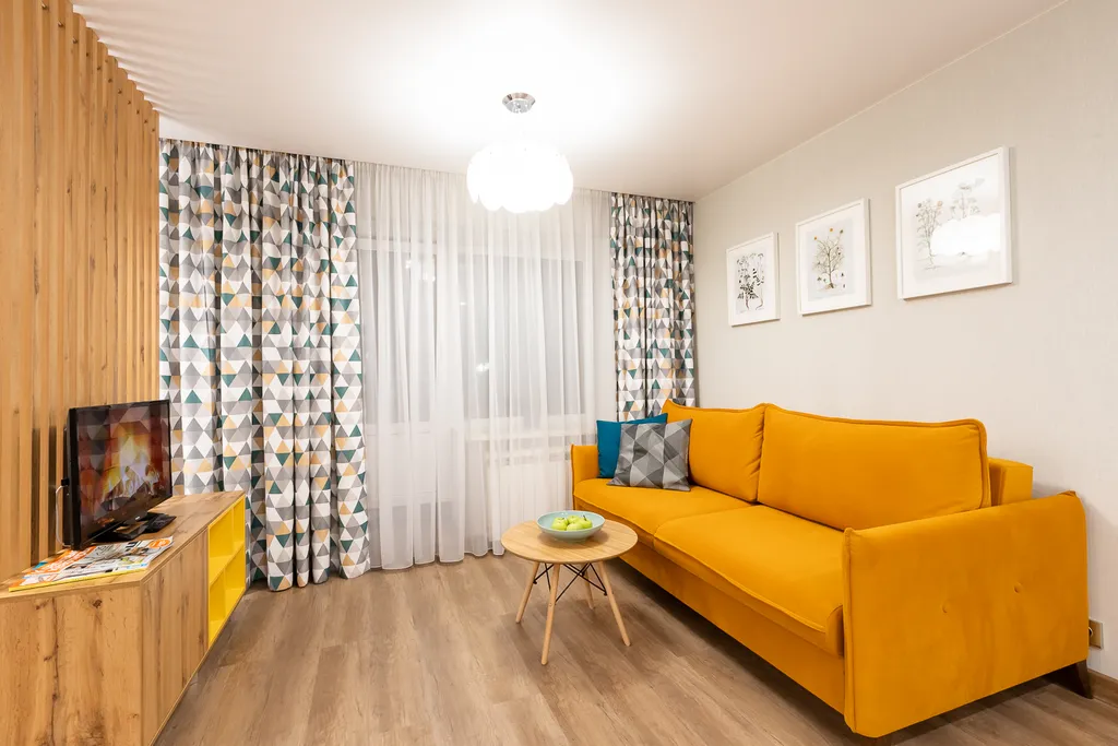 Свежие современные апартаменты Скандинавия