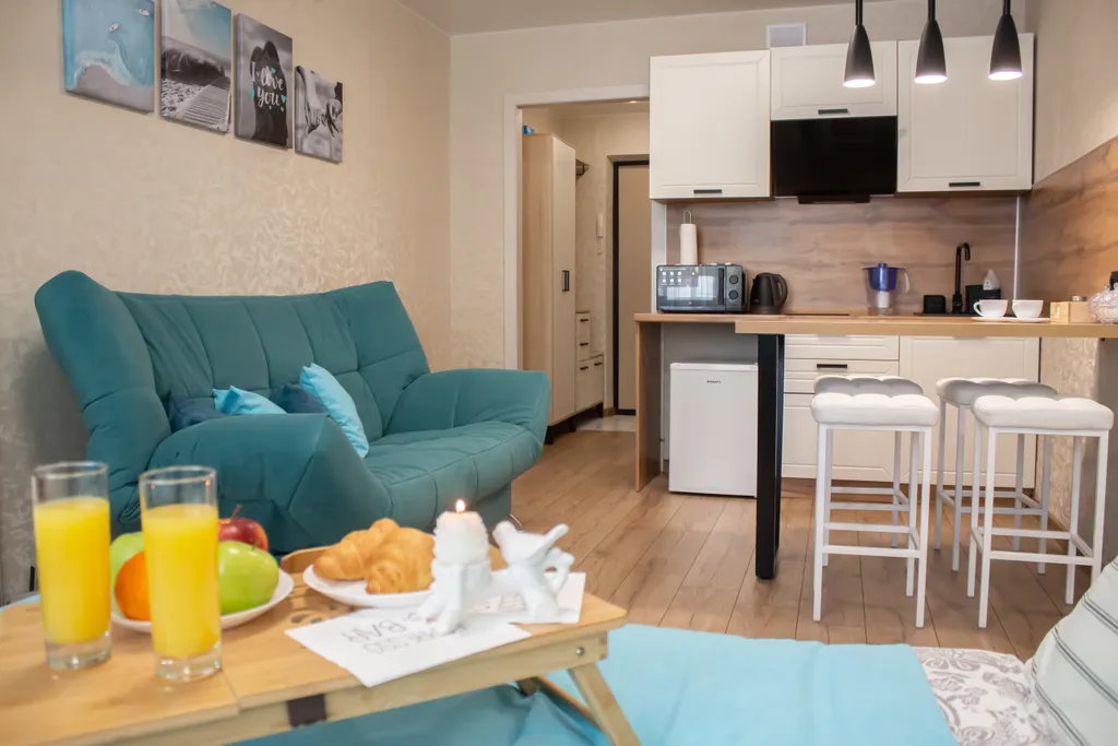 Уютная современная квартира-студия