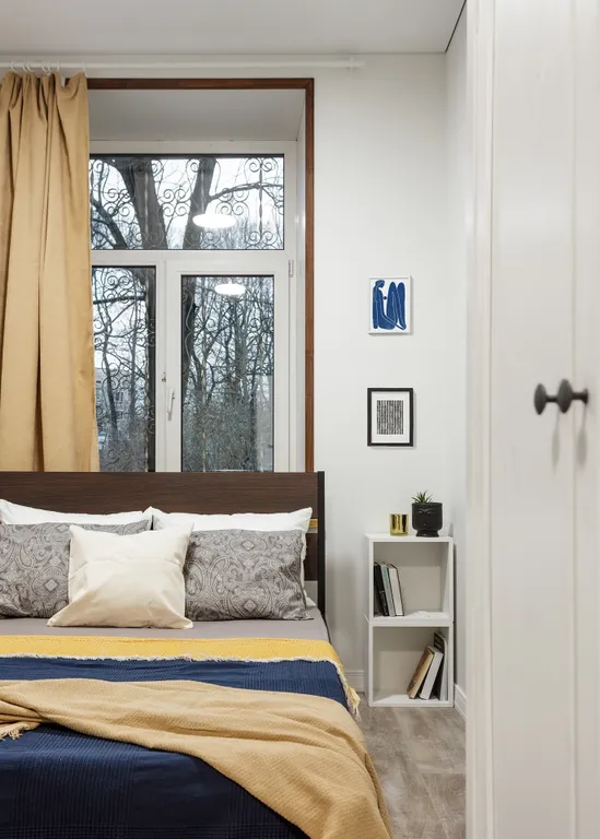 Квартира Квартира Дизайнерская трешка с проектором недалеко от центра — Пушкин